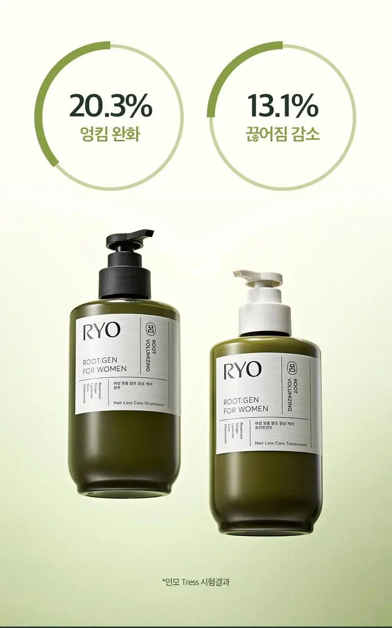 [단독기획] 려 루트젠 여성맞춤 탈모전문케어 트리트먼트 353ML+100ML 기획 및 단품 상세페이지 12